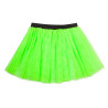 Neónovo zelená tutu sukňa, veľkosť M/L